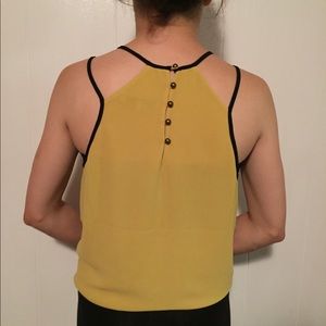 Gold tank top